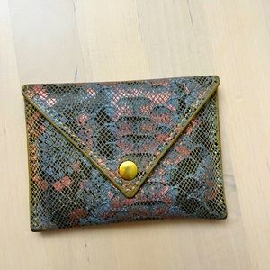 Leather card holder